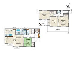 秦野市東田原　新築戸建　全1棟