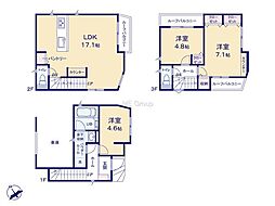 藤沢市片瀬3丁目2　新築戸建　全2棟　2号棟