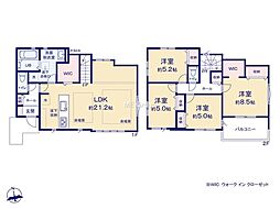 相模原市南区鵜野森1丁目3期　新築戸建　全1棟　1号棟
