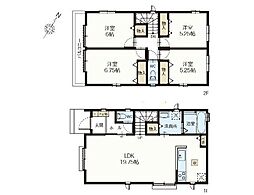 綾瀬市上土棚北2丁目　新築戸建　全2棟　B号棟