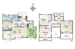 稲城市東長沼　新築戸建　全1棟　1号棟