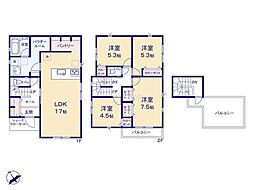相模原市中央区田名第6　新築戸建　全10棟　3号棟