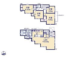 調布市深大寺南町5丁目2期　新築戸建　全4棟　4号棟