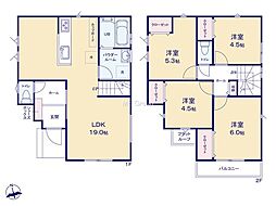 八王子市谷野町　新築戸建　全2棟　2号棟