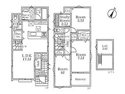 八王子市緑町　新築戸建　全2棟　A号棟