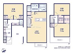 藤沢市鵠沼海岸3丁目第1・第2　新築戸建　全12棟　C-2号棟