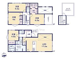 座間市入谷西3丁目2期　新築戸建　全5棟　C号棟