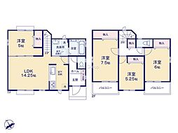 稲城市東長沼5　新築戸建　全4棟　A号棟