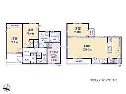 横浜市緑区東本郷4丁目　新築戸建　全2棟　1号棟