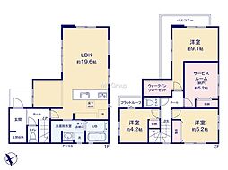 八王子市諏訪町1期　新築戸建　全2棟　1号棟