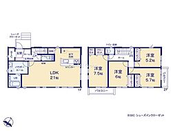 町田市本町田10期　新築戸建　全1棟　1号棟