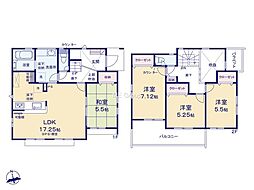 厚木市まつかげ台2期　新築戸建　全1棟　1号棟