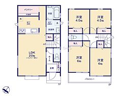 座間市ひばりが丘2丁目　新築戸建　全8棟　E号棟