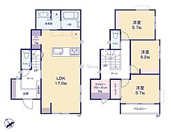横浜市泉区上飯田町　新築戸建　全2棟　2号棟
