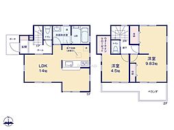 府中市北山町2丁目　新築戸建　全2棟　1号棟