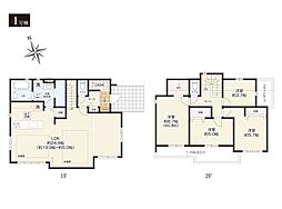 川崎市麻生区王禅寺5丁目4期　新築戸建　全1棟　1号棟