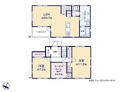 横浜市金沢区富岡西4丁目 新築戸建 全2棟 1号棟