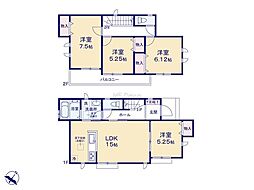 町田市金井ヶ丘2丁目　新築戸建　全3棟　B号棟