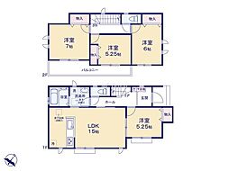 町田市金井ヶ丘2丁目　新築戸建　全3棟　A号棟