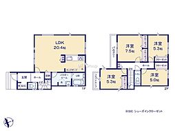 日野市日野本町4丁目　新築戸建　全1棟　2号棟