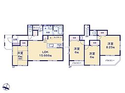 秦野市東田原　新築戸建　全10棟　6号棟