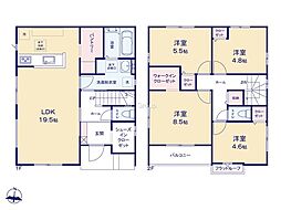 国立市中3丁目5期　新築戸建　全2棟　2号棟