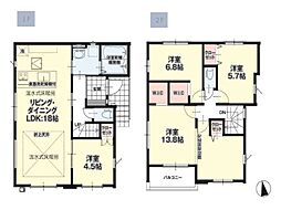 町田市三輪緑山1丁目1期　新築戸建　全1棟