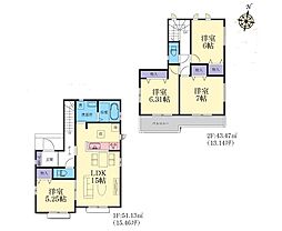 座間市入谷西5丁目　新築戸建　全16棟　D号棟