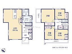 川崎市麻生区金程1丁目2期　新築戸建　全1棟　No.1