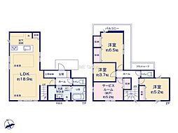 府中市分梅町5丁目9期 新築戸建 全2棟 1号棟
