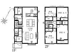 座間市立野台2丁目　新築戸建　全3棟　C号棟