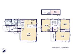 相模原市南区大野台4丁目　新築戸建　全3棟　2号棟