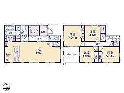 大和市福田第2　新築戸建　全10棟　2号棟