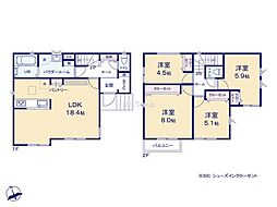 茅ヶ崎市今宿1期　新築戸建　全4棟　4号棟