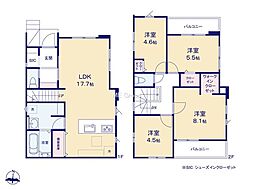 町田市玉川学園3丁目11期　新築戸建　全2棟　2号棟
