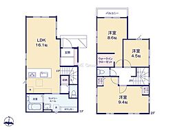 町田市玉川学園3丁目11期　新築戸建　全2棟　1号棟