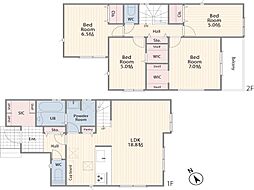 藤沢市善行3丁目2期 新築戸建 全2棟 1号棟