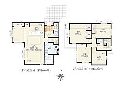 海老名市国分北3丁目3期　新築戸建　全3棟　2号棟
