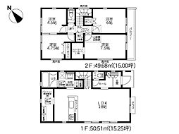 高座郡寒川町一之宮2丁目6期　新築戸建　全3棟　2号棟