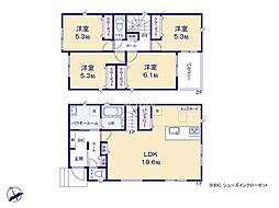 茅ヶ崎市松が丘2丁目2期　新築戸建　全1棟　1号棟