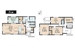 町田市根岸1丁目1期　新築戸建　全4棟　3号棟
