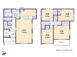 横浜市戸塚区上矢部町7期　新築戸建　全2棟　2号棟