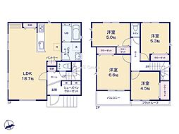 横浜市戸塚区上矢部町7期　新築戸建　全2棟　1号棟