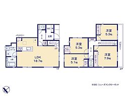 大和市下鶴間5期　新築戸建　全6棟　3号棟