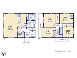 逗子市小坪7丁目2期　新築戸建　全2棟　2号棟