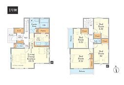 海老名市東柏ヶ谷6丁目4期　新築戸建　全1棟　1号棟