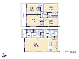 川崎市宮前区東有馬2丁目2期　新築戸建　全6棟　1号棟