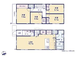 川崎市宮前区東有馬2丁目2期　新築戸建　全6棟　2号棟