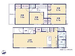 川崎市宮前区東有馬2丁目2期　新築戸建　全6棟　3号棟