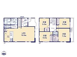 座間市立野台3丁目2期　新築戸建　全3棟　3号棟